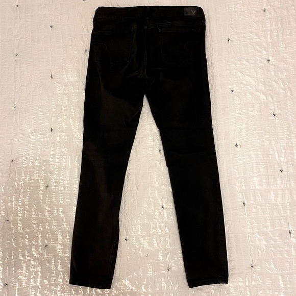 American Eagle Low-Rise Black Jeggings - Picture 2 of 4
